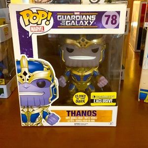 Thanos Guardians of the Galaxy Pop Marvel Glow in the Dark